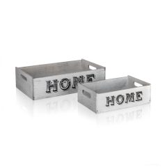 HOME DECOR Dekoratív doboz szett – HOME, 2 db 63917668