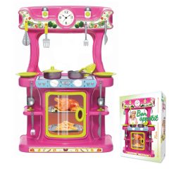 Játék Konyha pink 76 cm 21 részes 721P