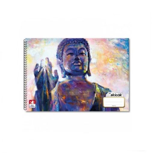 Vázlatfüzet A4 Oxybag 50 lapos Buddha 793622