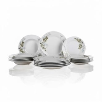 OLIVA 18 Részes Porcelán Étkészlet 8591022386552