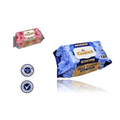   My Comfort nedves törlőkendő – 120 darab – kék virágos illat 8697975146141