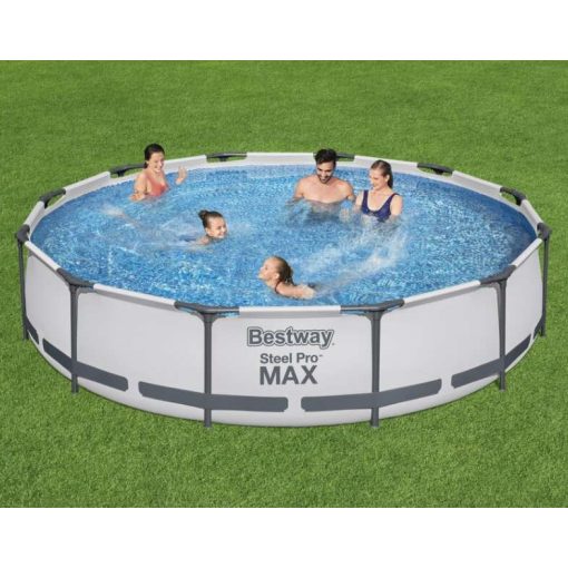 Bestway Bahama 366x76cm Fémvázas medence, vízforgatóval 366x76cm ADG.IH.56416