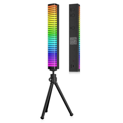 Tripodos hangmegjelenítő világítás RGB fénnyel AUDIORGB