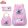 Disney Stitch 3 részes iskolatáska szett – Hátizsák, uzsonnás táska és tolltartó - PINK AV2563257-P