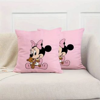   2 darabos Minnie mintás dekoratív párnahuzat szett 45x45 cm AW848051