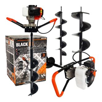   Black benzinmotoros talajfúró 3 fúrófejjel 5200EA - 12254