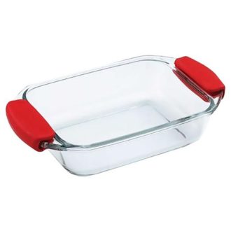 Bergner jénai üvegtál szilikon füllel, 2,2 L BG-2001005