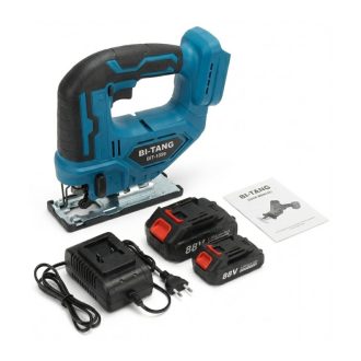   BI-TANG Akkumulátoros Dekopírfűrész Készlet – 2 db 88Vf Akkuval BIT-1059