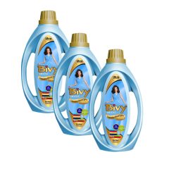   3x3 liter Bivy Deluxe folyékony mosószer színes ruhákhoz BIVY2