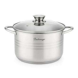 Bachmayer 15,5 literes főzőfazék üvegfedővel BM-155