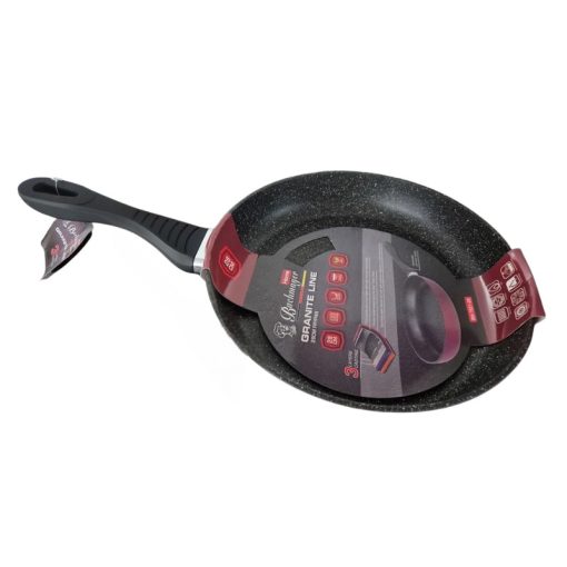 Bachmayer 28 cm-es fekete gránit serpenyő BM-7621-28