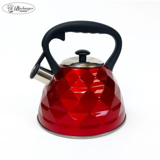 Bachmayer Inox Teáskanna piros 3L BMK-02