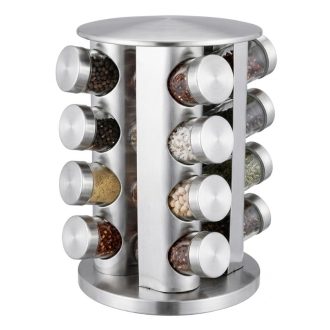 Bavary forgatható fűszertartó állvány 16 üveges BVR16