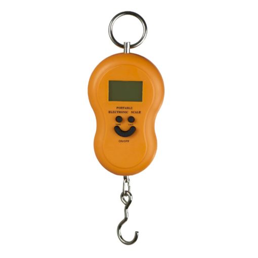 Elektronikus mérleg csomagok, zöldségek és halak mérésére, maximum 40 kg, horoggal CDT-603