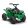 Elektromos játékquad ATV 2 x 35W zöld CH962A