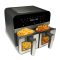Comfy Nest 2400 W-os digitális duplakosaras légsütő CN-AFD45WS