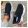 Női ultrakönnyű sneakers cipő fekete CU586054-3