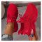 Női ultrakönnyű sneakers cipő piros CU586054-4