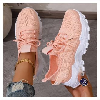 Női ultrakönnyű sneakers cipő pink CU586054-5