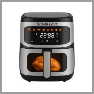   SilverLove forrólevegős sütő – 13L kapacitás, 3000W teljesítmény CY-8004