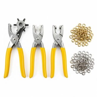   Visking Pro Tools Bőrlyukasztó és Szegecselő Készlet – 3 részes szerszámkészlet DK-013