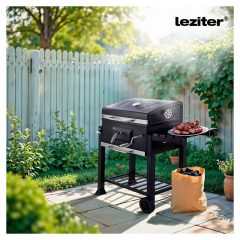 Leziter Multifunkciós faszenes kerti grillsütő DS-34-1