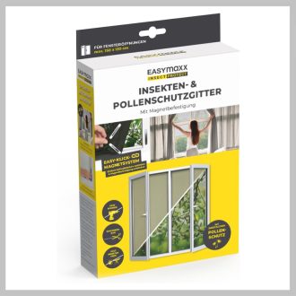   EASYMAXX Szúnyogháló Ablakra mágneses 150 x 130 cm DS03771-L