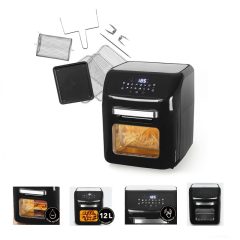   Maxx-World MaxxMee Forrólevegős Fritőz / Airfryer 12L 1800W DS04703-L