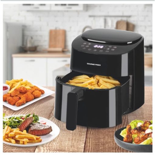 GOURMETMAXX Forró levegős fritőz/ Airfryer digitális 4,5L 1400W DS11822-L