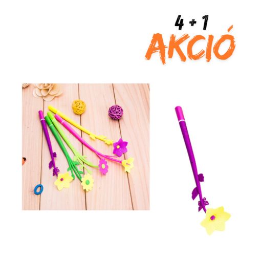 Dekoratív Virágos Toll 4+1 AKCIÓ DXU-117-akcio