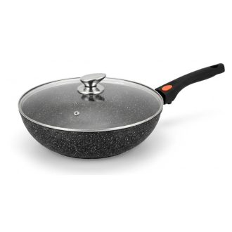   Eisenbach Professional 28 cm wok serpenyő levehető nyéllel, 3,7 l EB28-WOK