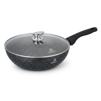   Eisenbach Professional 32 cm wok serpenyő levehető nyéllel, 5,5 l EB32-WOK