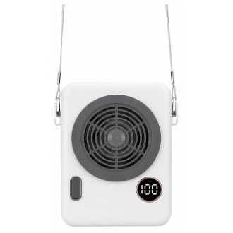 Hordozható mini ventilátor – digitális kijelzővel F856