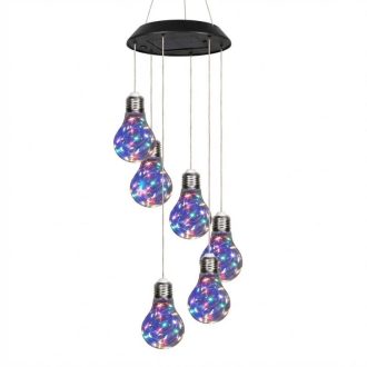   Napelemes LED Kerti Függőlámpa – "Galaxy" Izzósor FL-001