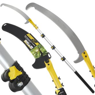   GEKO Kézi teleszkópos kerti fűrész 3, 3 m SK5, horog 36 cm G72094