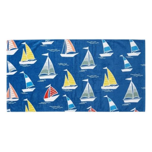 Színes mintás strandtörölköző – 1+1 AJÁNLAT! (70x140 cm)