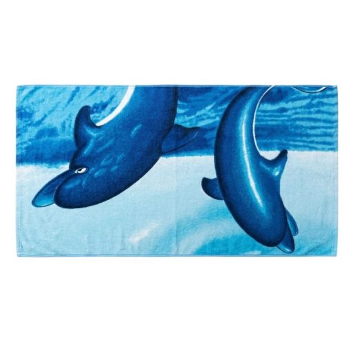 Színes mintás strandtörölköző – 1+1 AJÁNLAT! (70x140 cm)