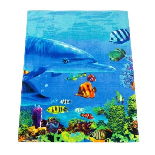 Színes mintás strandtörölköző – 1+1 AJÁNLAT! (70x140 cm)