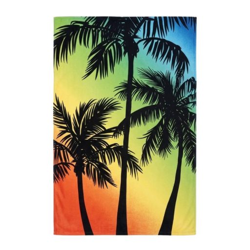 Színes mintás strandtörölköző – 1+1 AJÁNLAT! (70x140 cm)