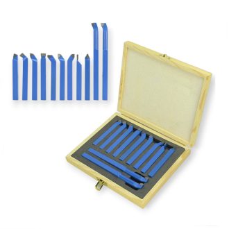   Hitman HA-0026 11 darabos esztergakés készlet 10x10 mm-es méretben