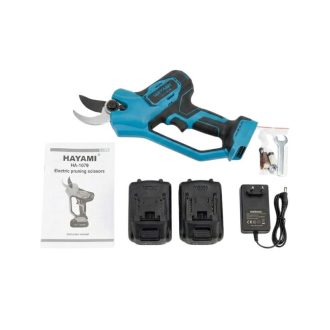   HAYAMI Akkumulátoros Metszőolló Készlet – Kék (2 Akkuval) HA-1079-K