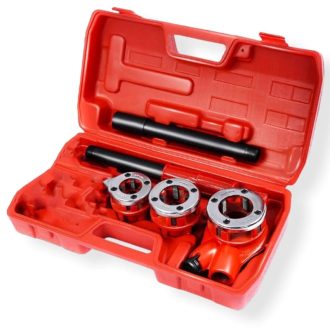   KrafTech kézi csõ menetmetszõ, racsnis, 1/2" - 3/4" - 1", 3db-os, HA-1379