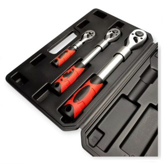   Haina HA-2671 Teleszkópos Racsniskulcs Készlet - 1/4", 3/8", 1/2" 72 Fogas