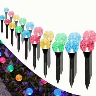   20 db napelemes kerti kristálylámpa led színes HC7427859-SZ