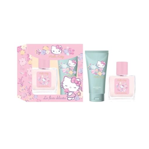 Hello Kitty Virág parfüm, tusfürdő HKG001