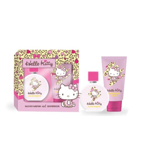 Hello Kitty Leopárd parfüm, tusfürdő HKG004