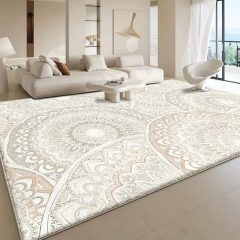   Vastagított fehér bársony szőnyeg 150 x 200 cm HN1043186-3