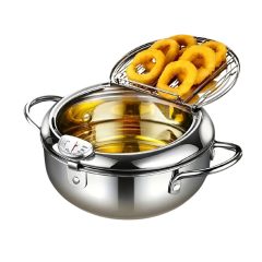   Prémium Olajsütő Serpenyő Hőmérővel – 2.2L (T) HN431658