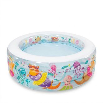   INTEX Wet Set Felfújható Gyermekmedence Tengeri Mintával - 152 cm INT-152