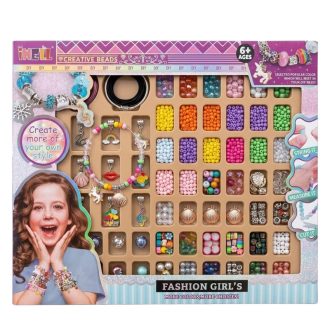   iWELL Creative Beads – Fashion Girl's Kreatív Ékszerkészítő Szett IW-120